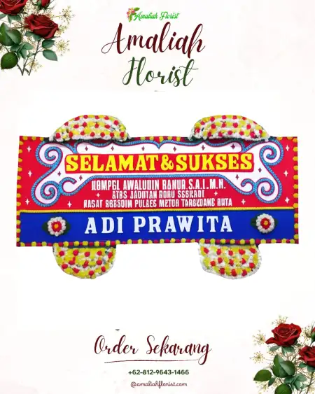 Papan Bunga Ucapan Selamat Susukan Agung