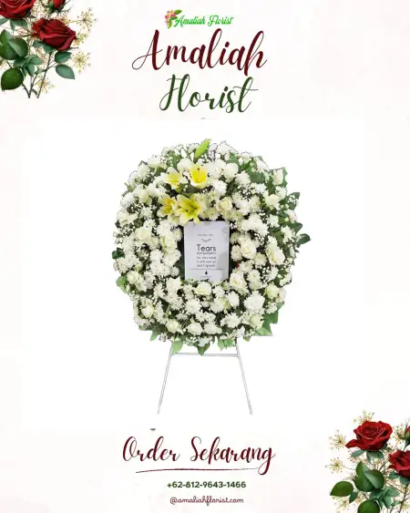 Krans Bunga Duka Susukan Agung